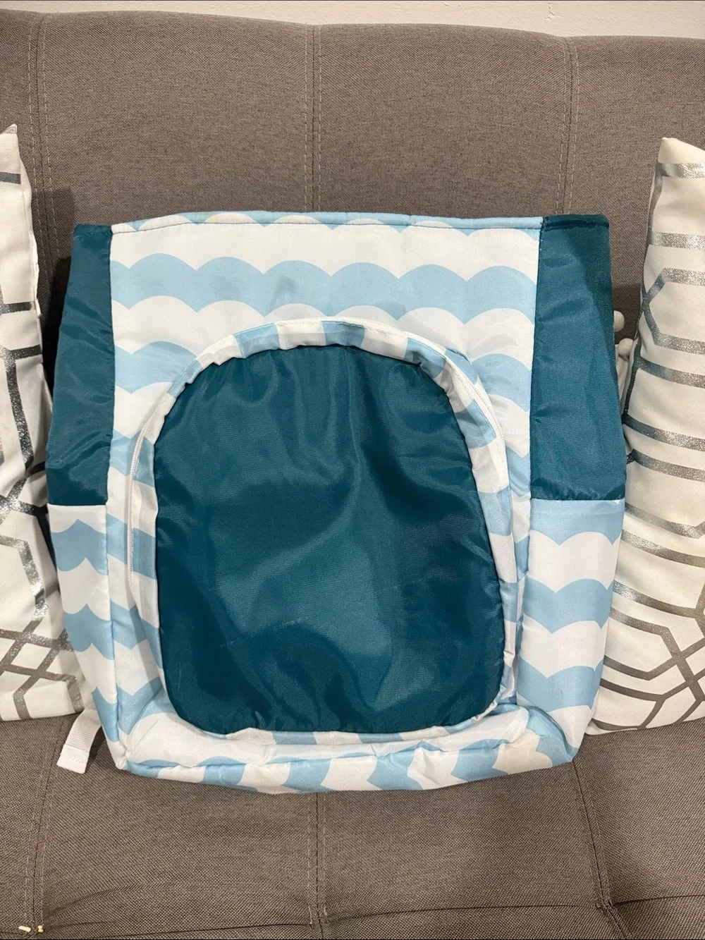 Teal Women's Lightweight Tote Backpack - Unbranded